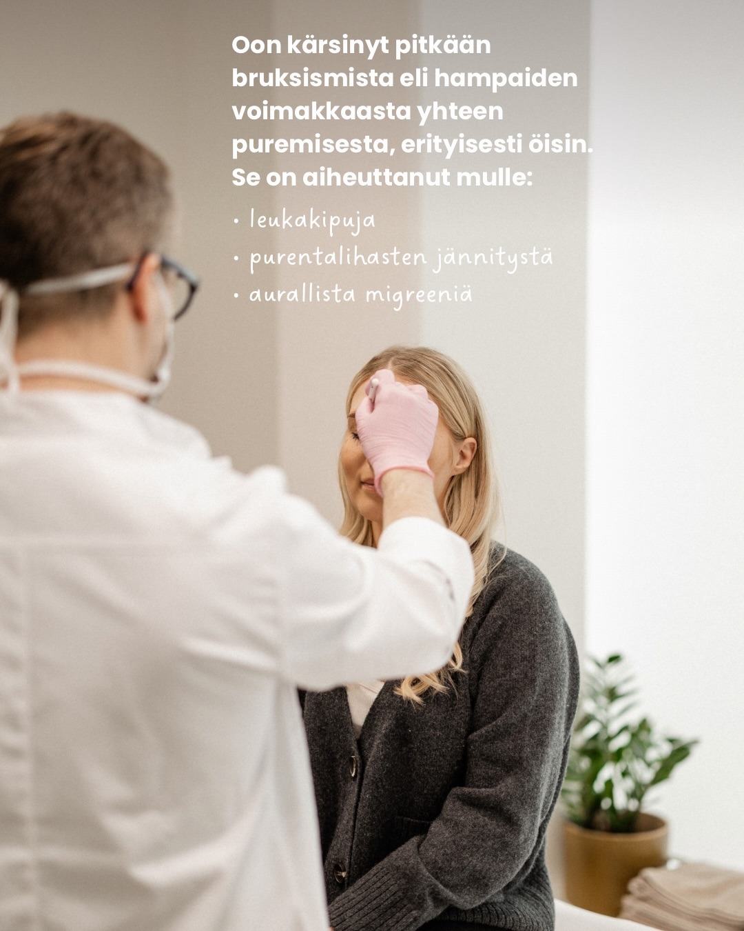 bruksismi-botox eli botuliinihoito purentalihaksiin, narskuttelu