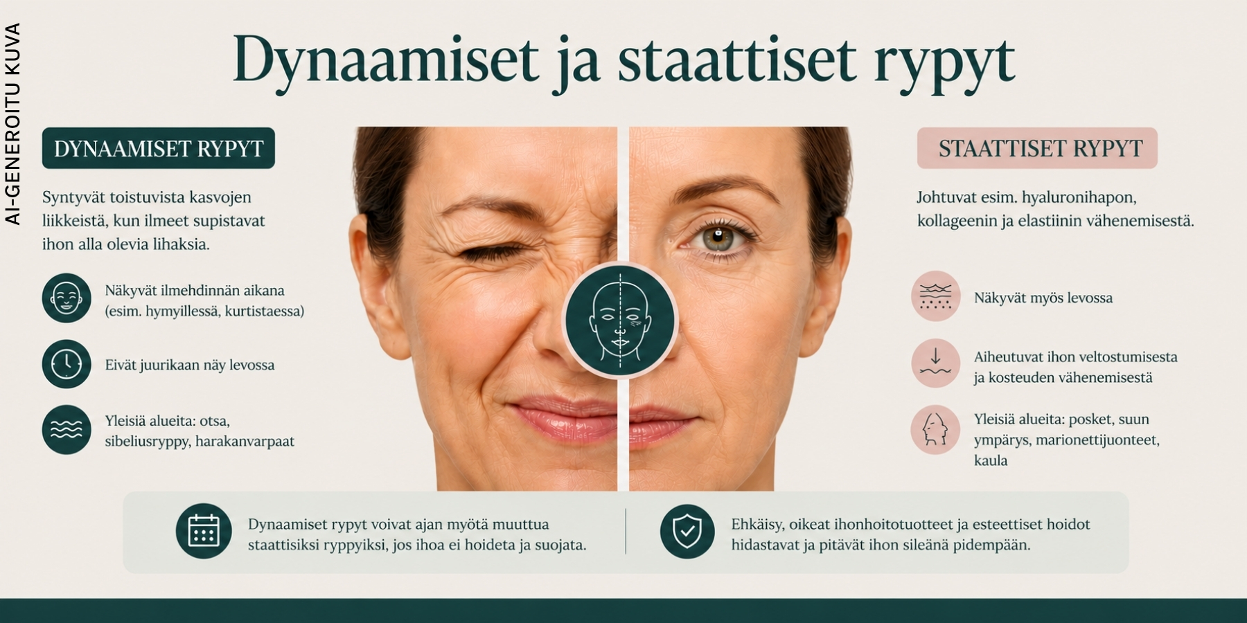 Dynamic and Static Wrinkles