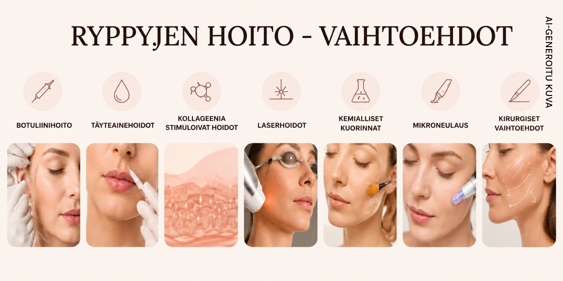 Different Treatment Options for Wrinkles