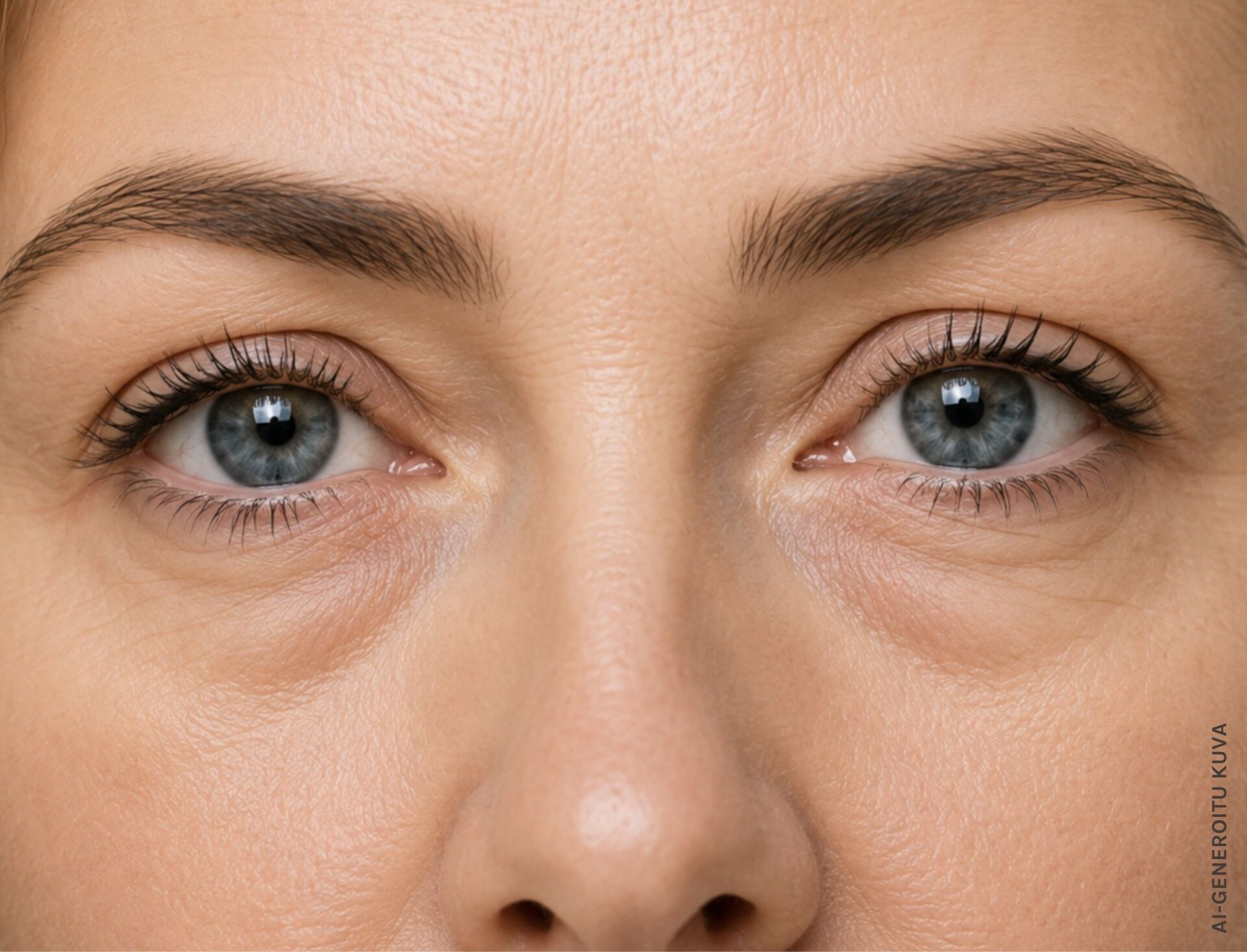 dark circles under the eyes