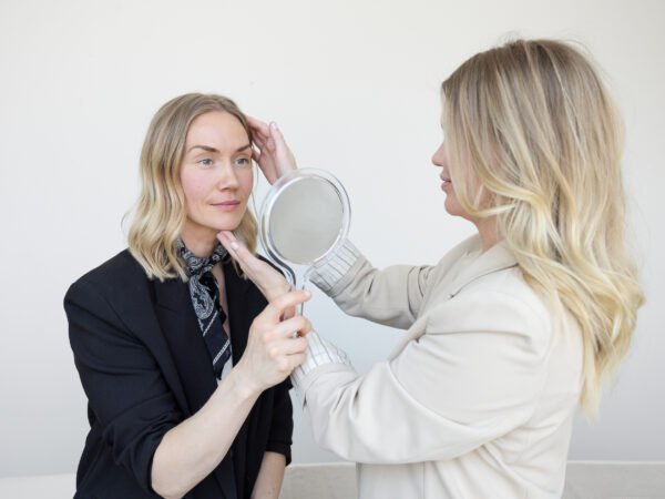 Dark circles under the eyes, eye bags, and fine lines under the eyes