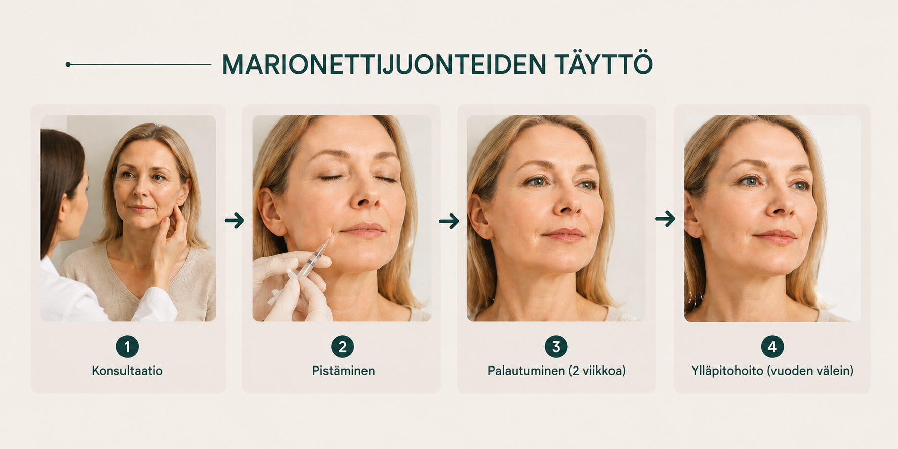 marionettijuonteiden täyttö